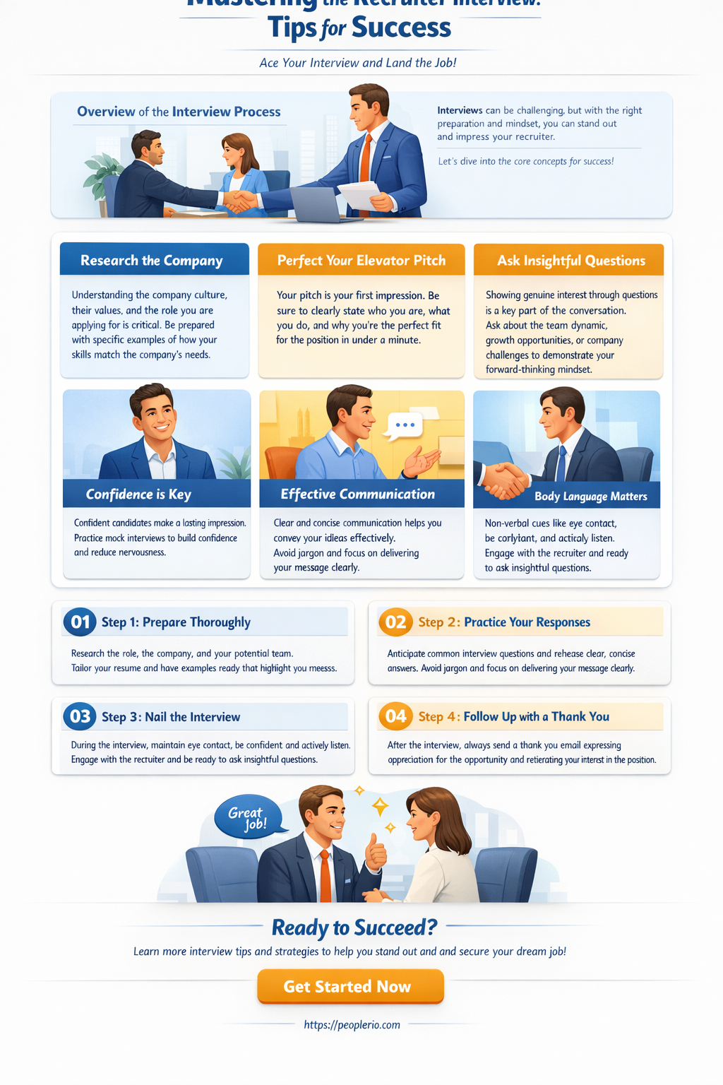 how to handle an interview with a recruiter