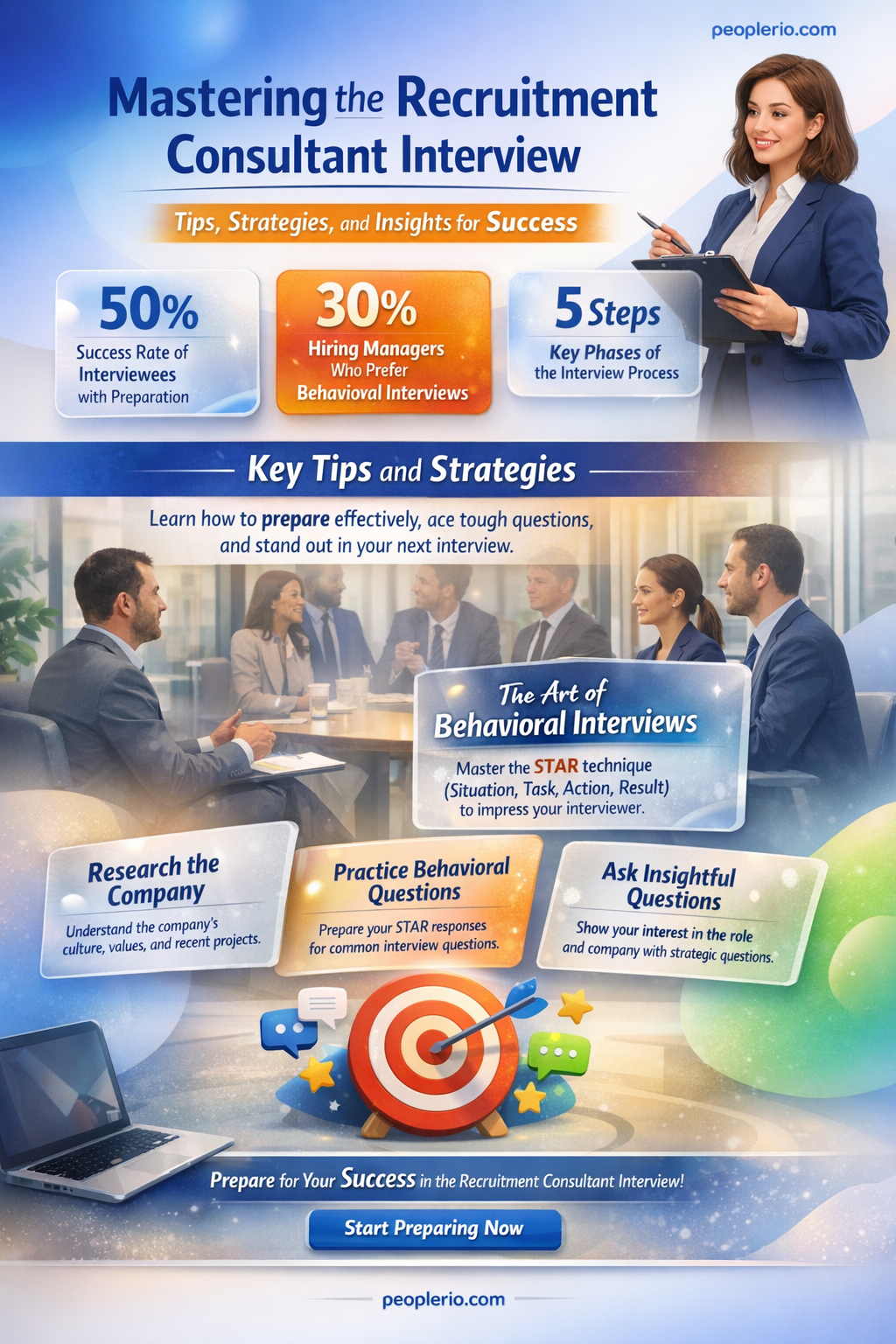 how to ace a recruitment consultant interview
