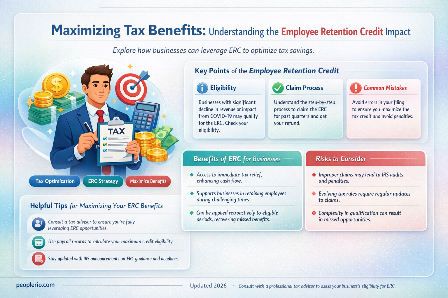 how does employee retention credit affect tax return