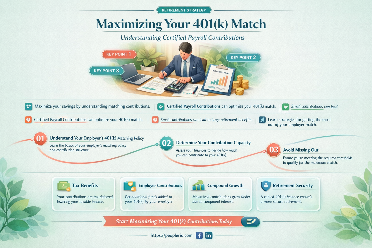 can 401k matcj hing contributions coust for certified payroll