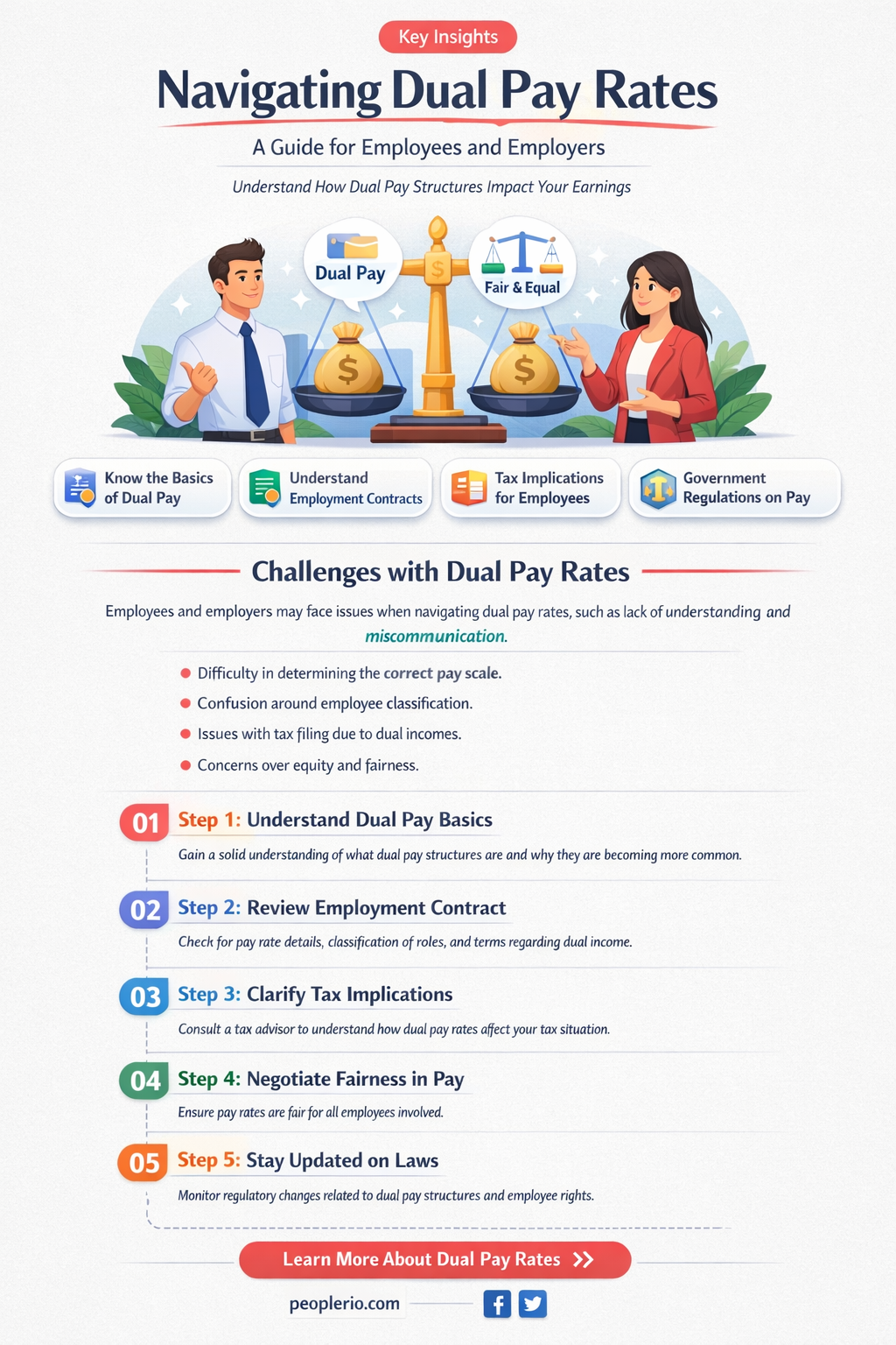 can an employee have two different pay rates