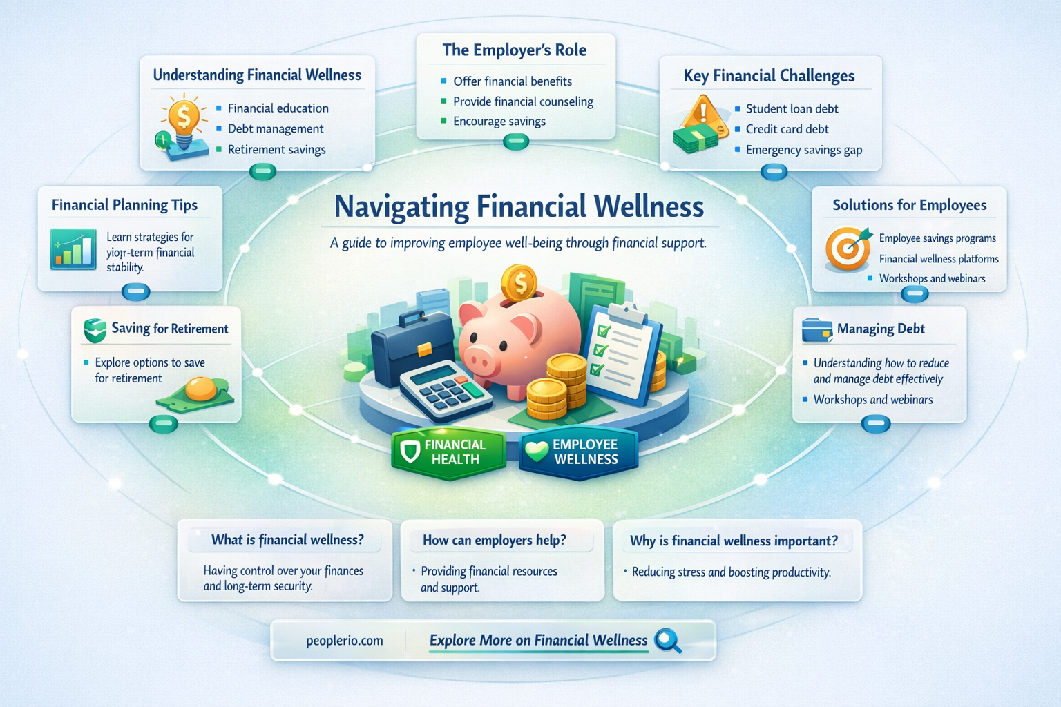 can you ask an employee about their finiancial health