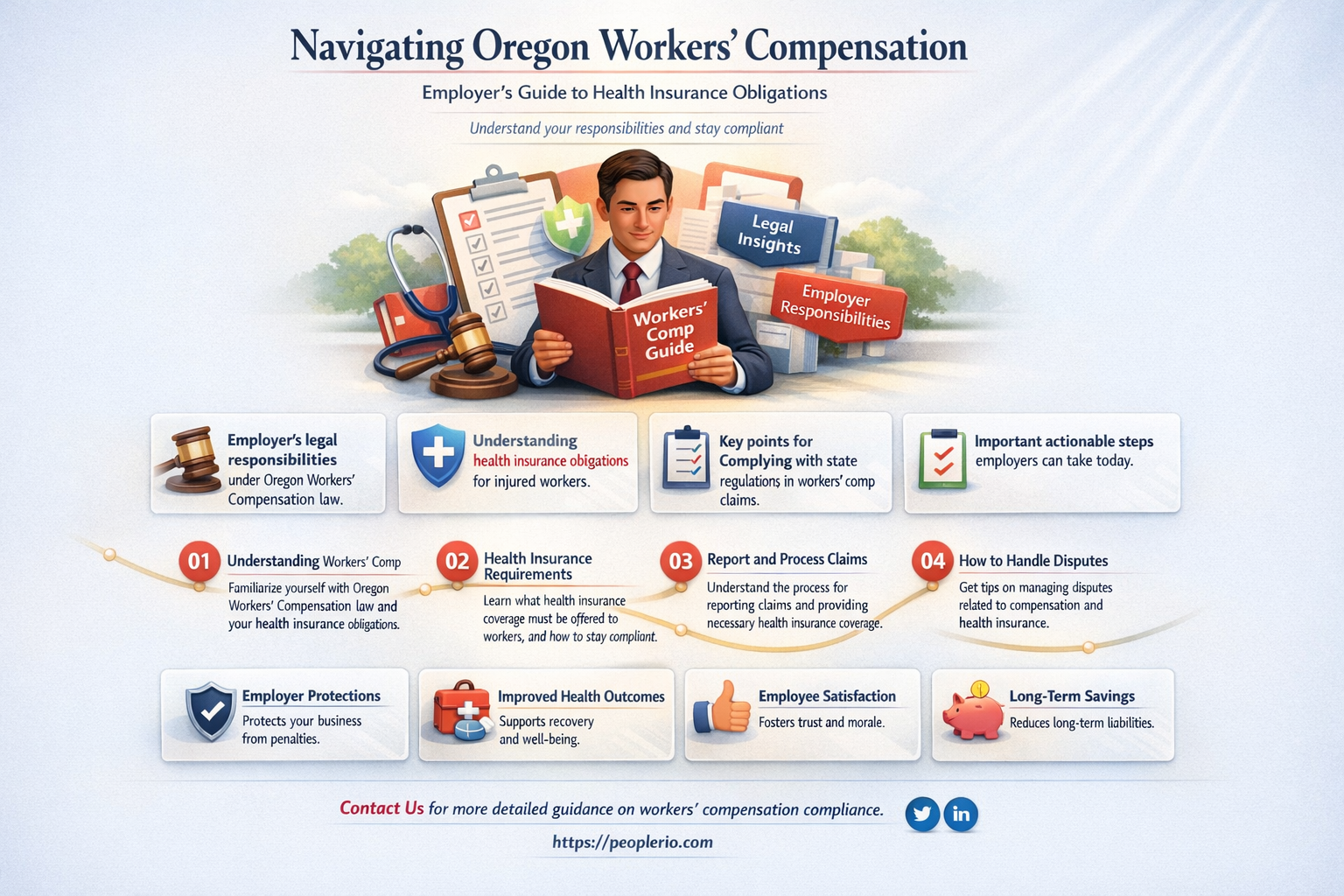 can employer cancel health insurance while on workers compensation oregon
