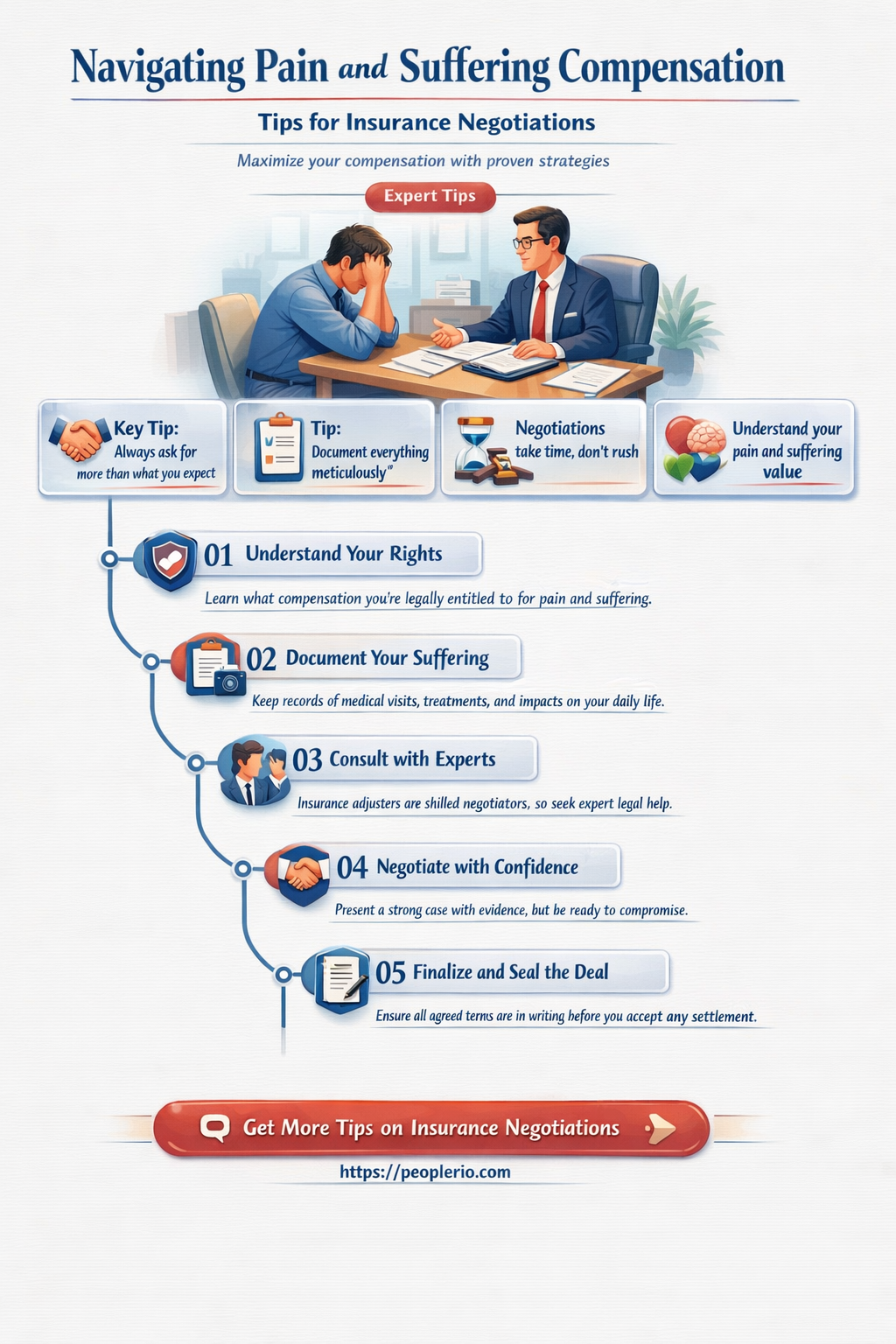 can you negotiate pain and suffering compensation with insurance