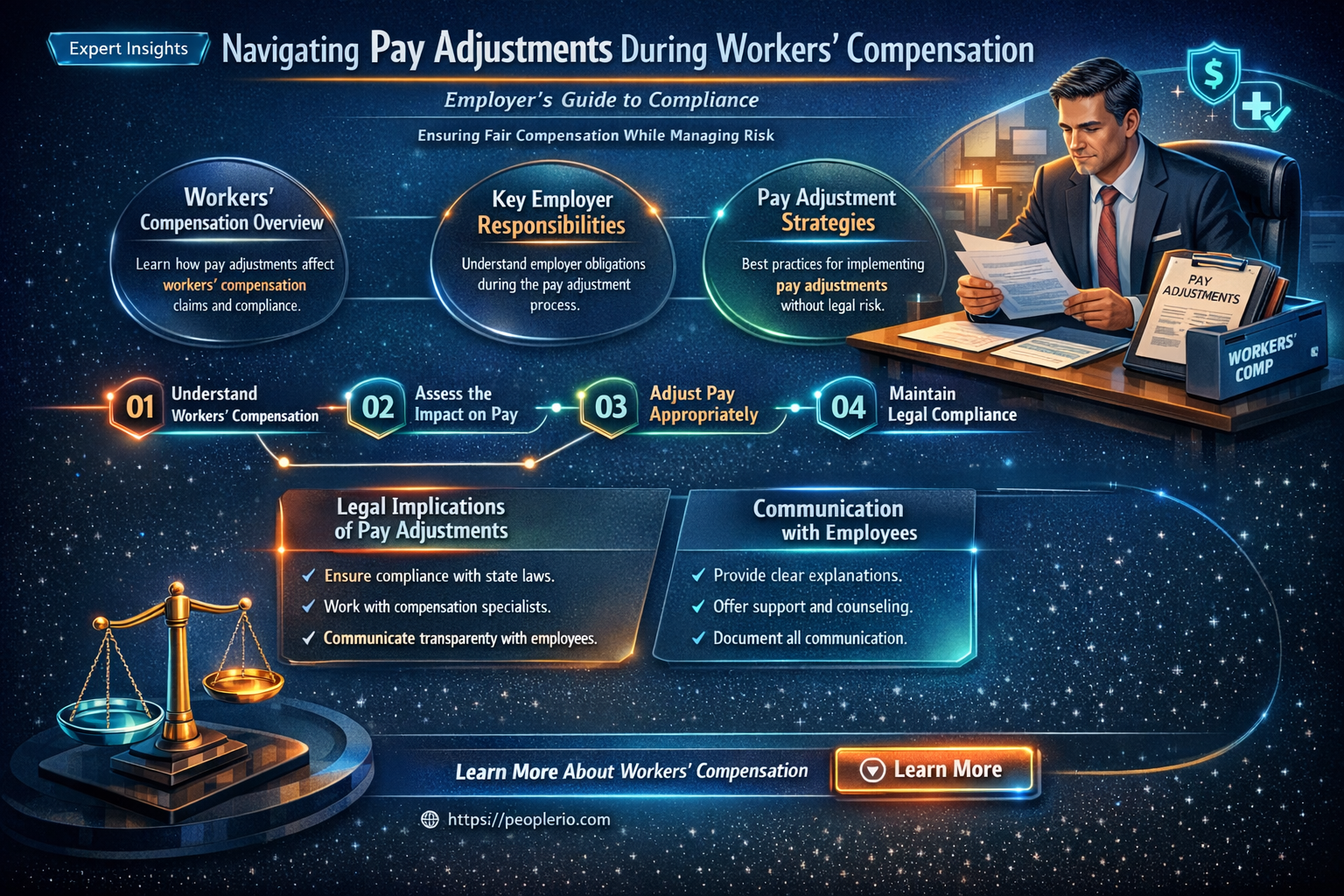 can employer reduce pay workers compensation