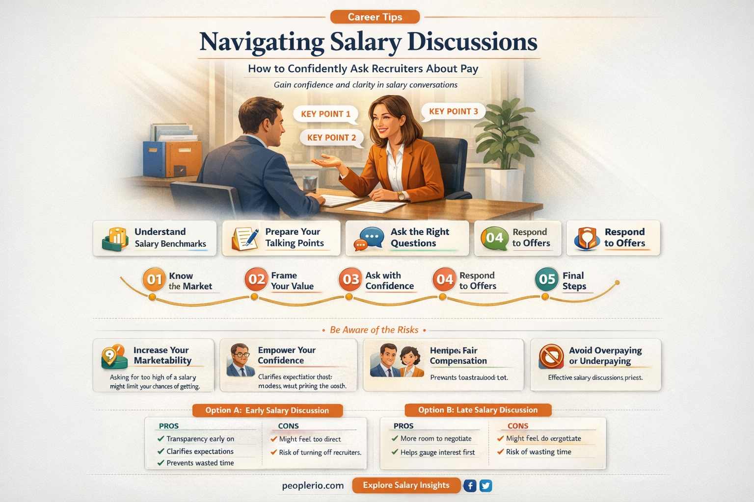 how to ask a recruiter about salary