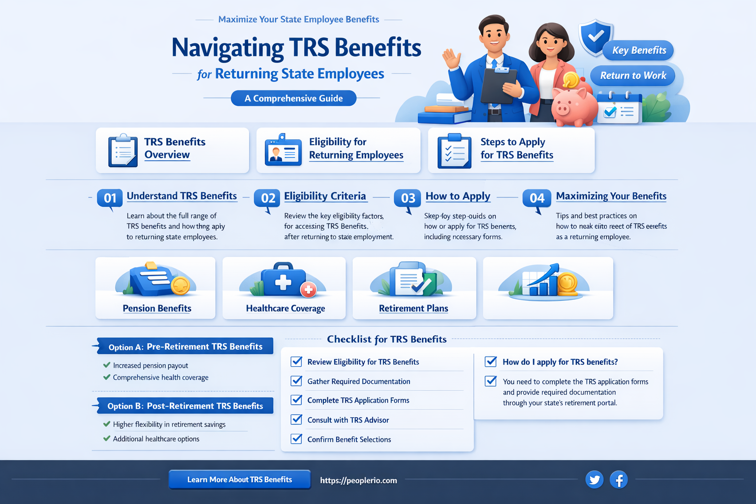 can a return to work state employee get trs