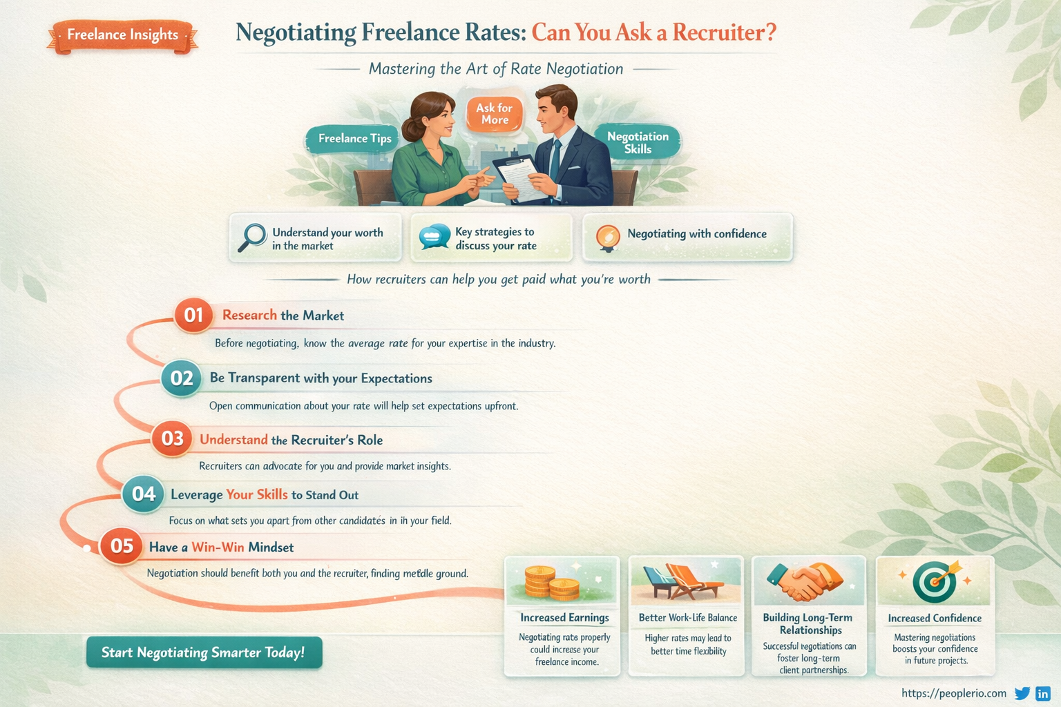can you ask a recruiter what the freelance rate it
