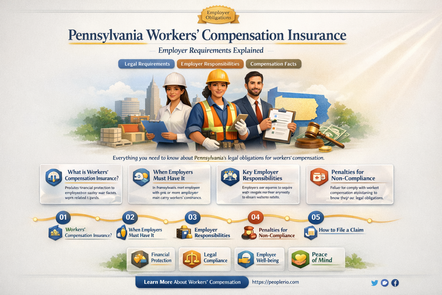 are pa employers required to have workers compensation insurance