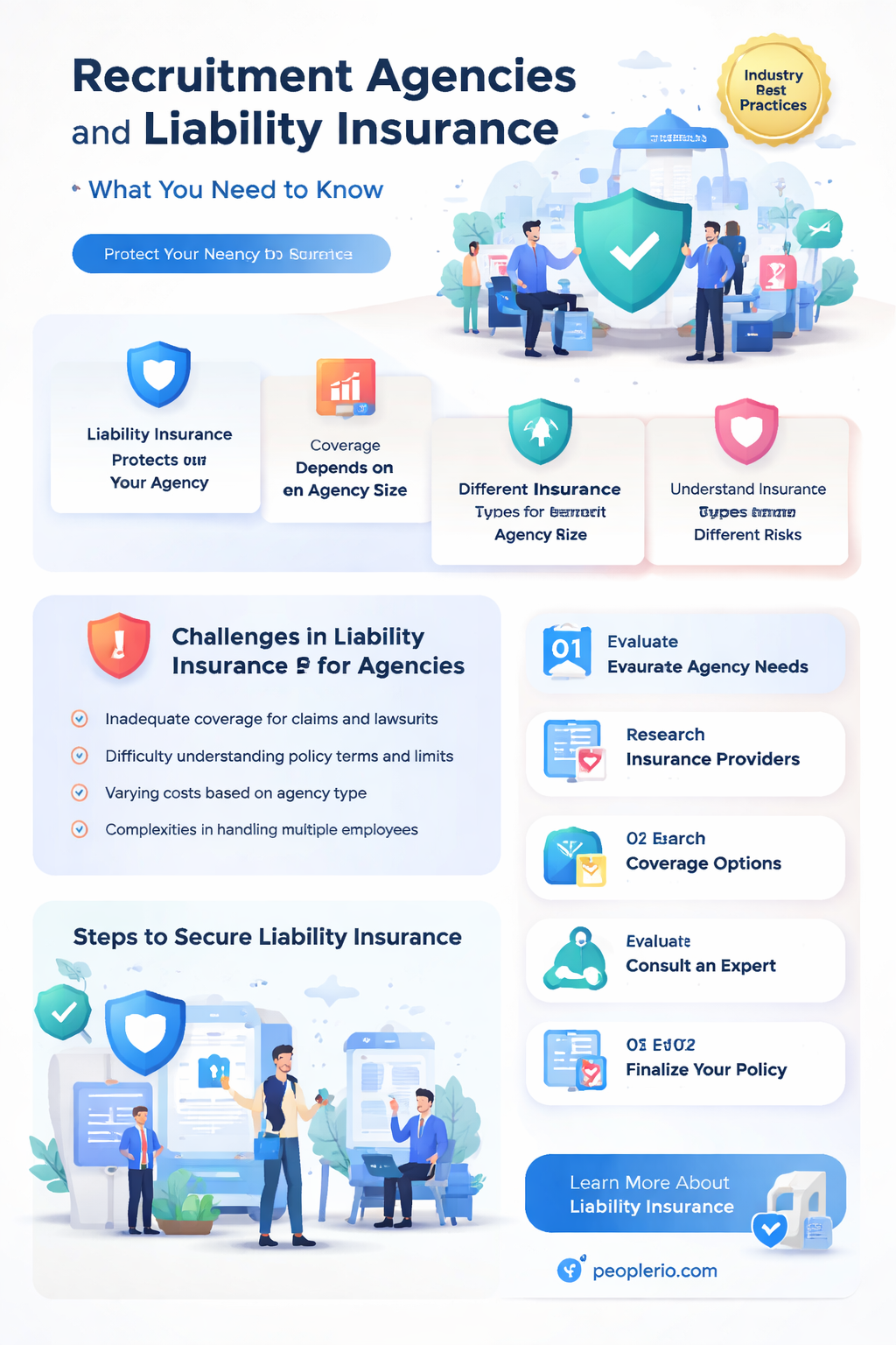 do recruitment agencies need my liability insurance details