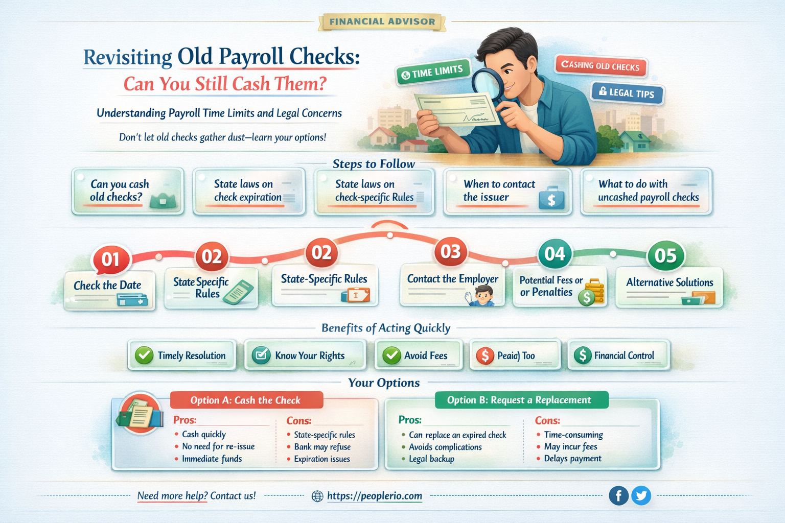 can i cash an old payroll check