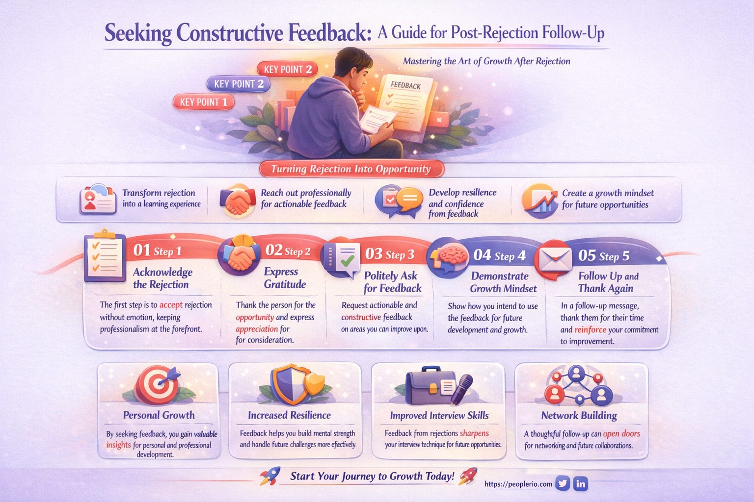 how to ask a recruiter for feedback after rejection