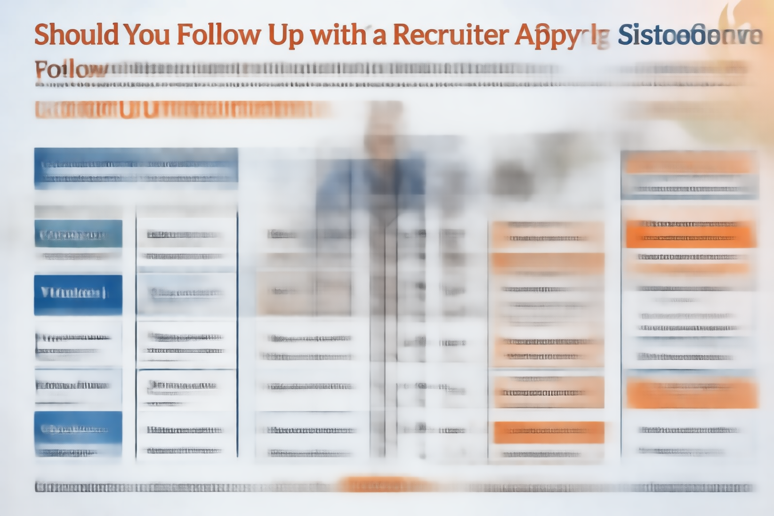 do you need to email a recruiter after