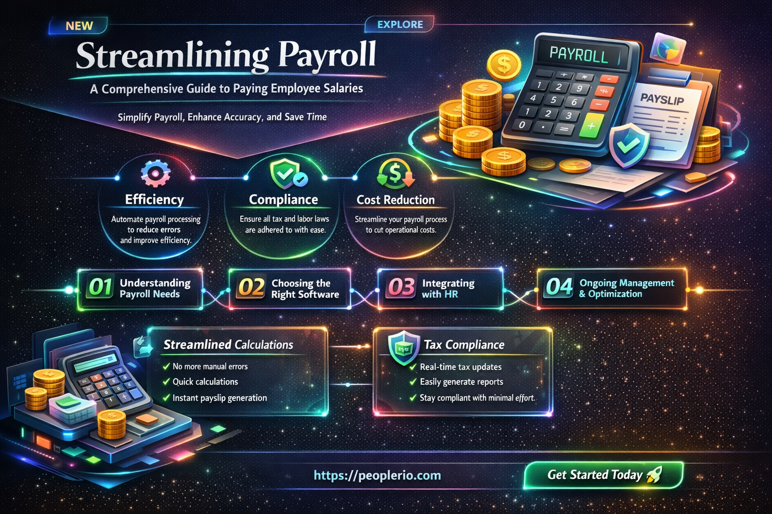 how to pay an employee salary