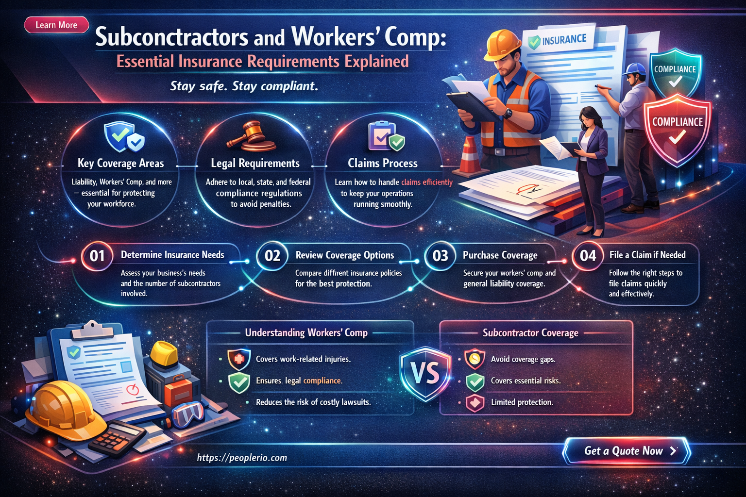 does a subcontractor need workers compensation insurance