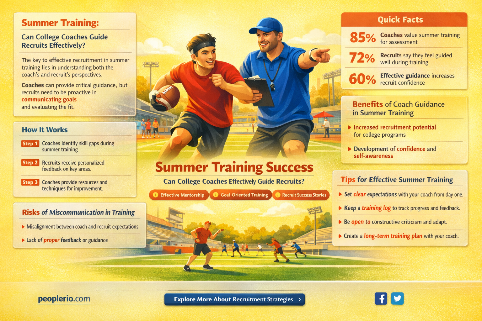 can college coaches coach train recruits in summer