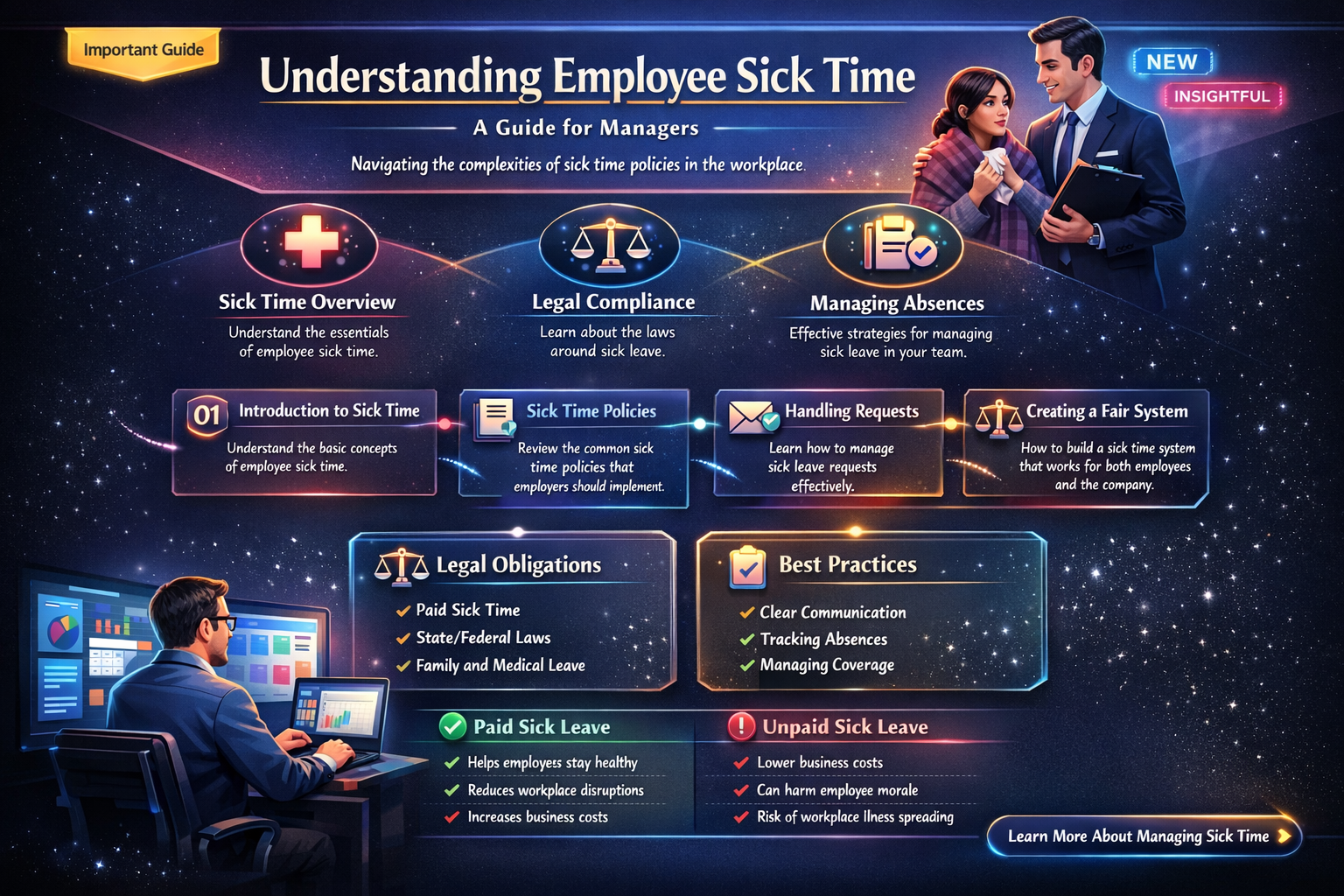 can you ask what employee is using sick time for