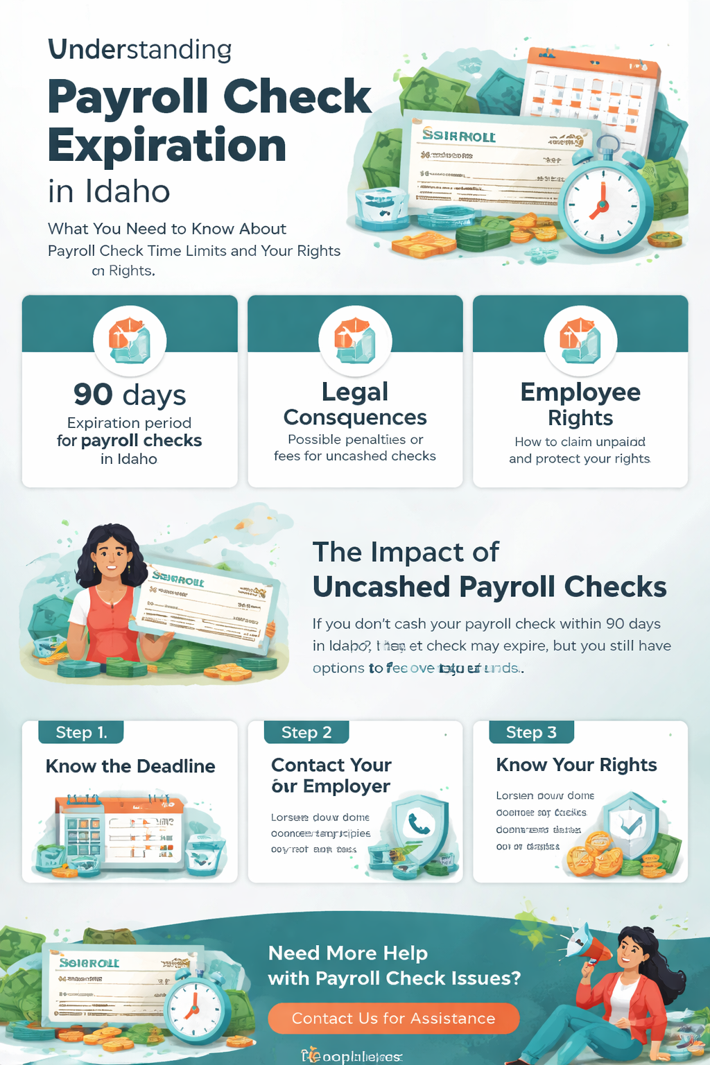 do payroll checks expire idaho
