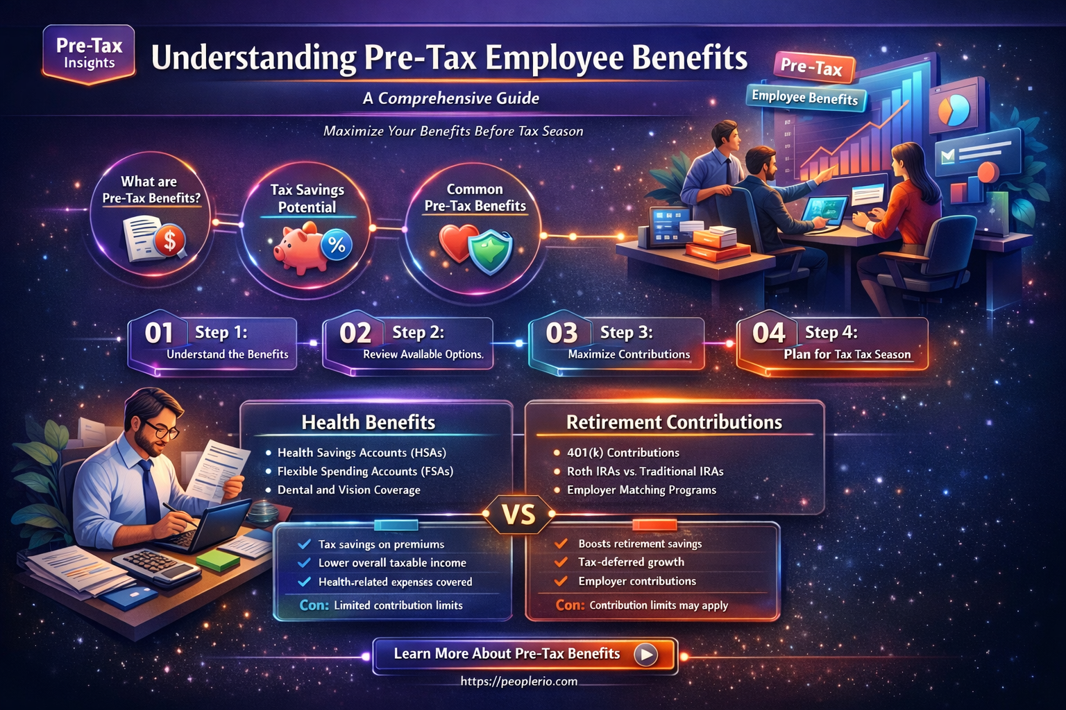 are employee benefits pre tax