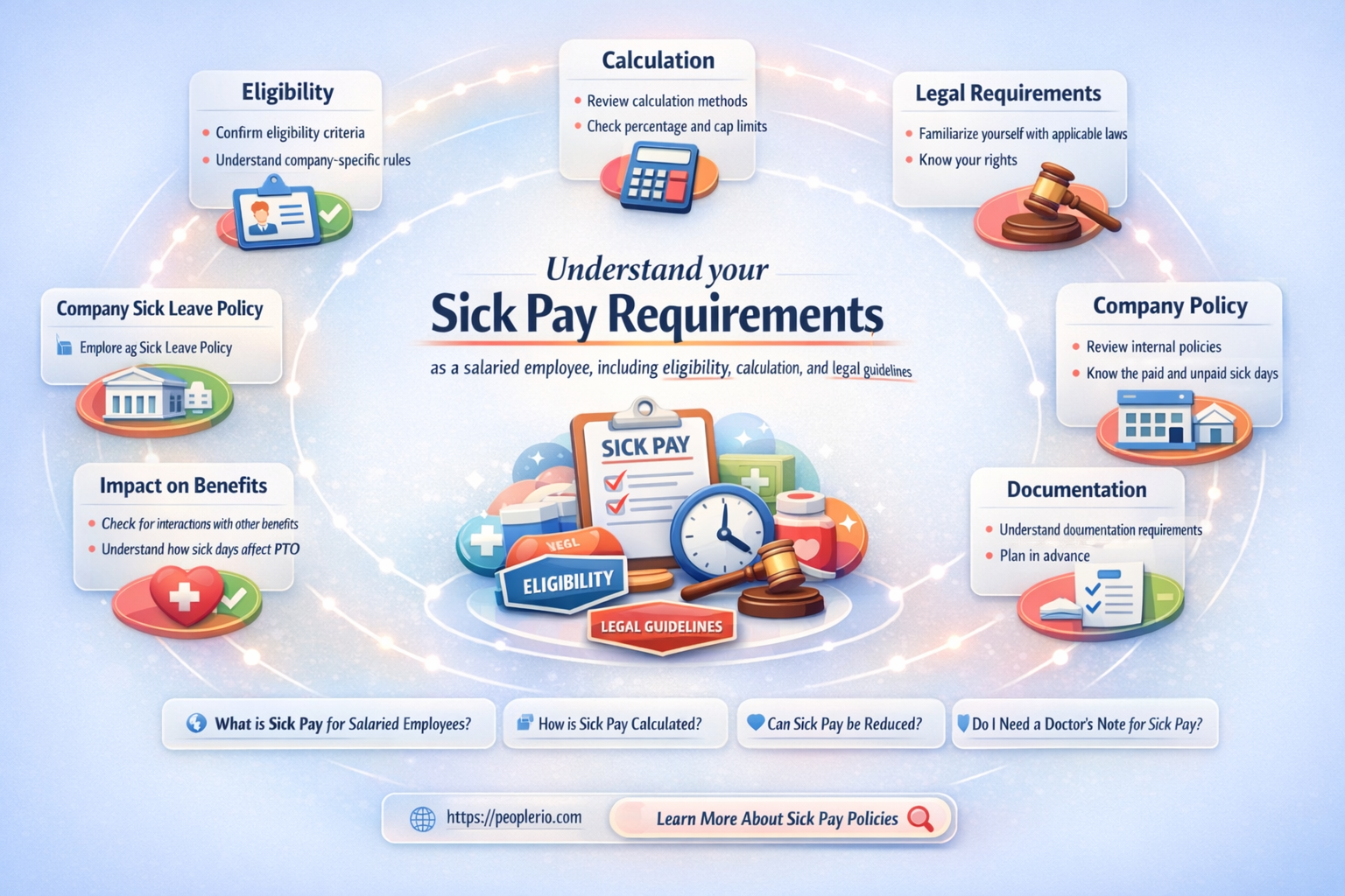 are you required to pay a salaried employee when sick