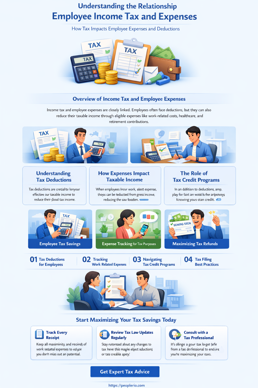 are employee income tax payable and expense the same