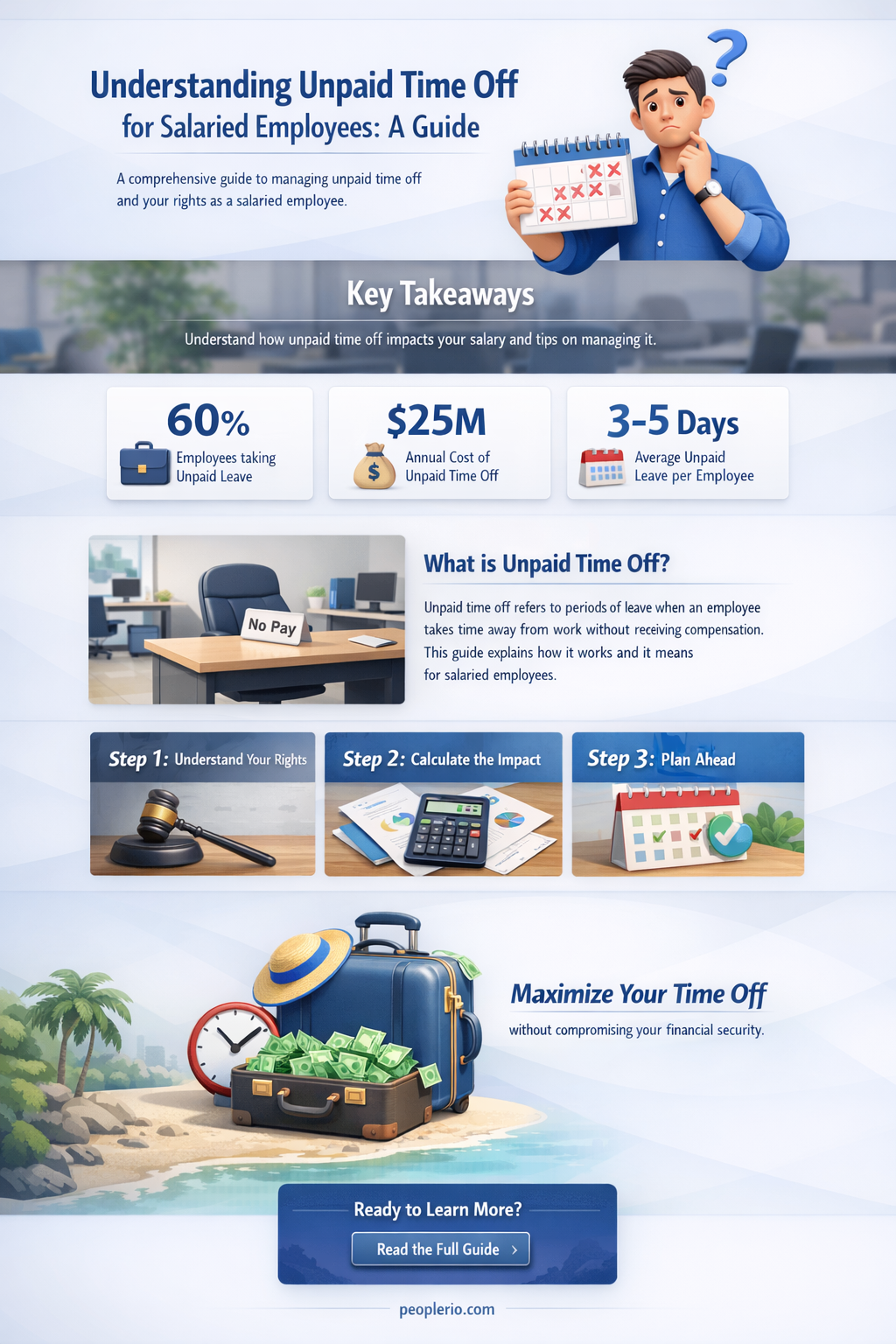 can a salaried employee take a day off without pay