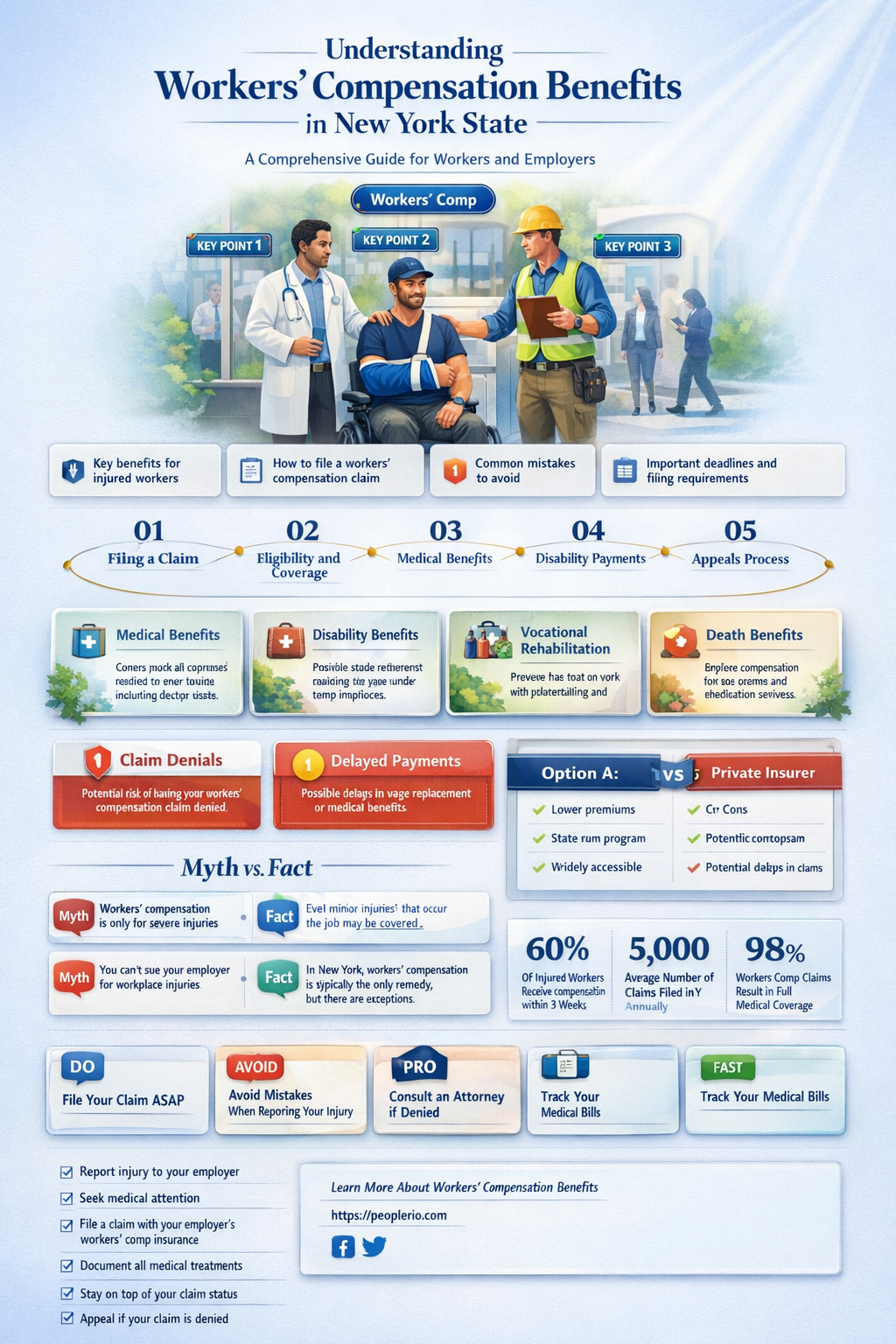 how much does workers compensation pay in New York