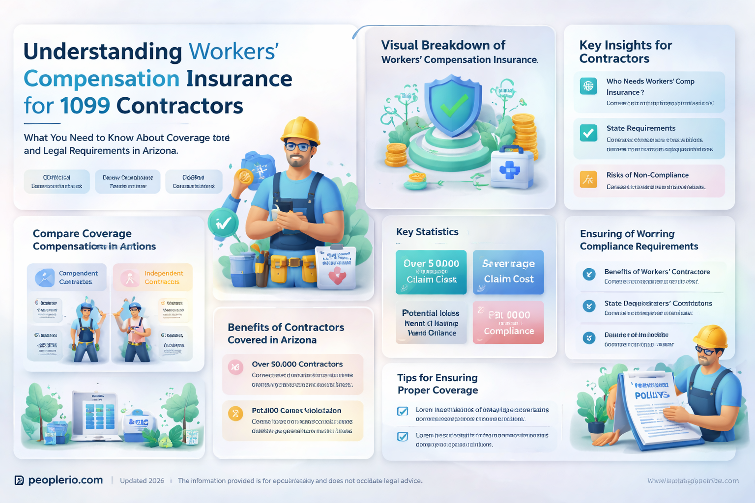 do my 1099 contractors have to have workers compensation insurance