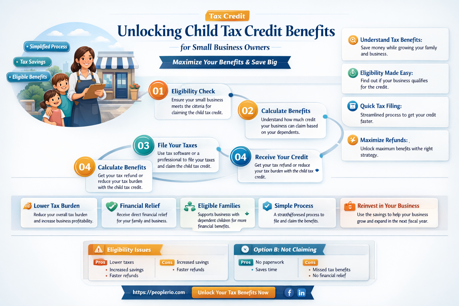 can 10-99 employee get child tax credit