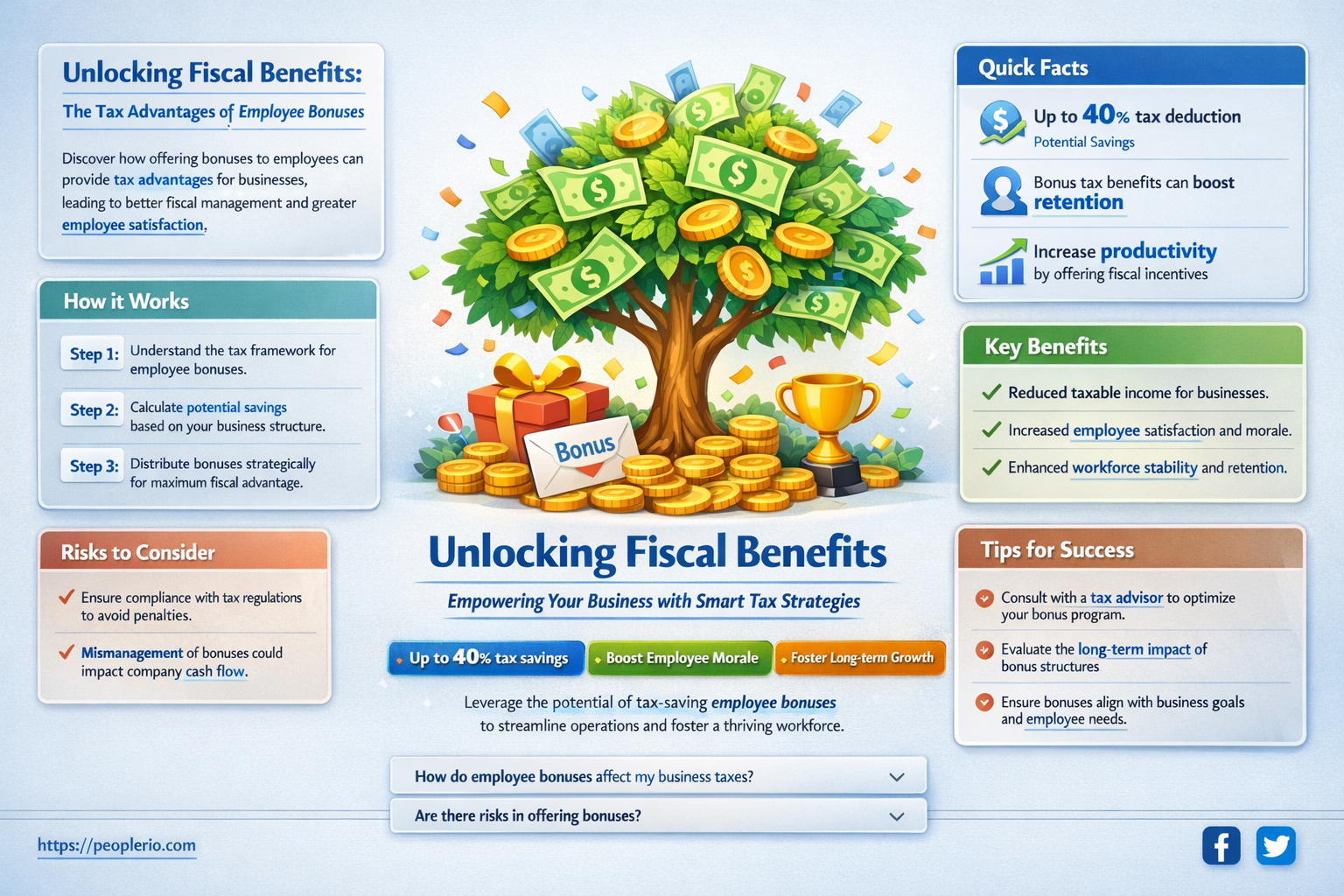 are there tax advantages to employee bonuses