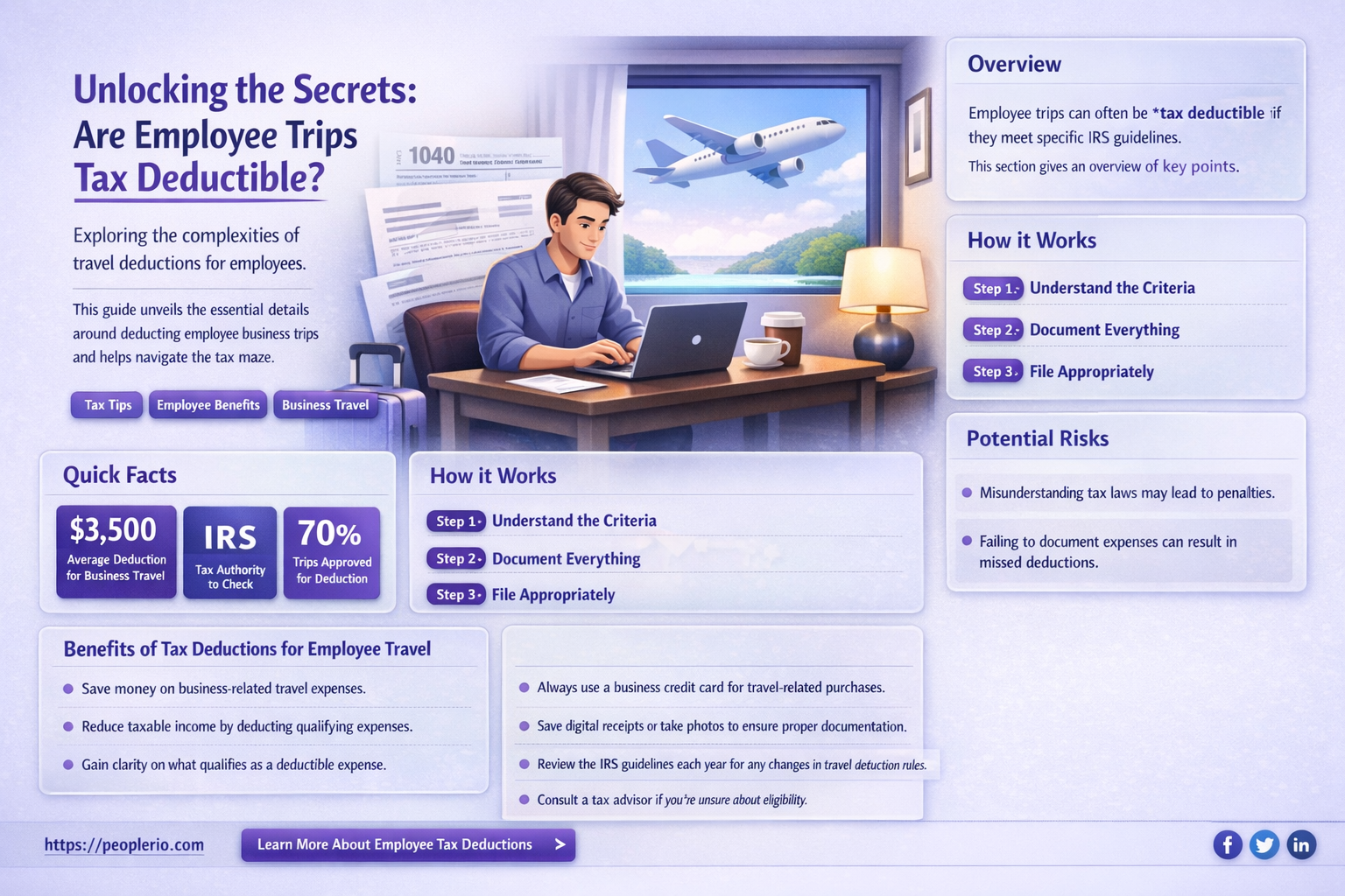 are employee trip tax deductible