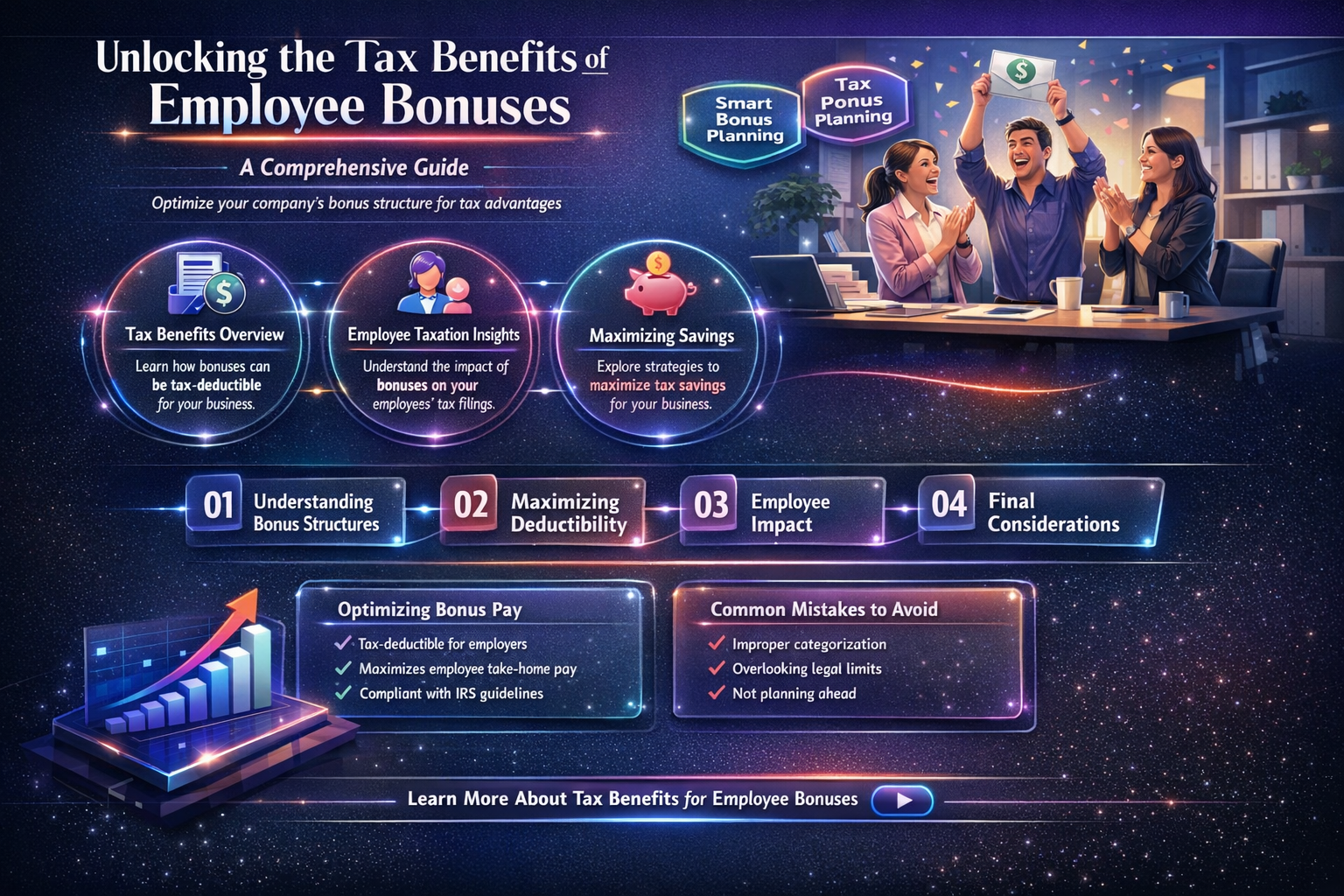 are employee bonuses a tax write off