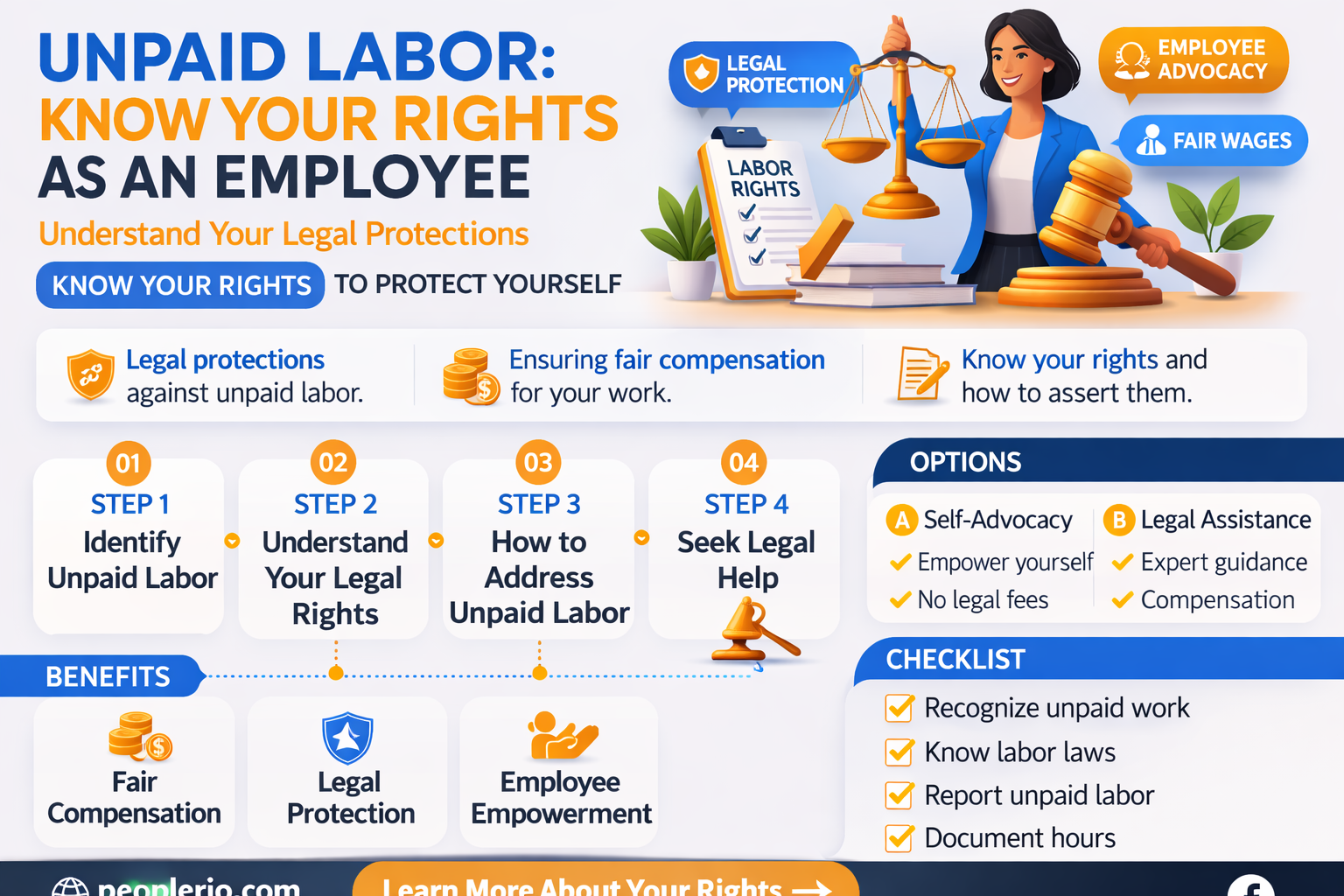 can an employee be forced to work without pay