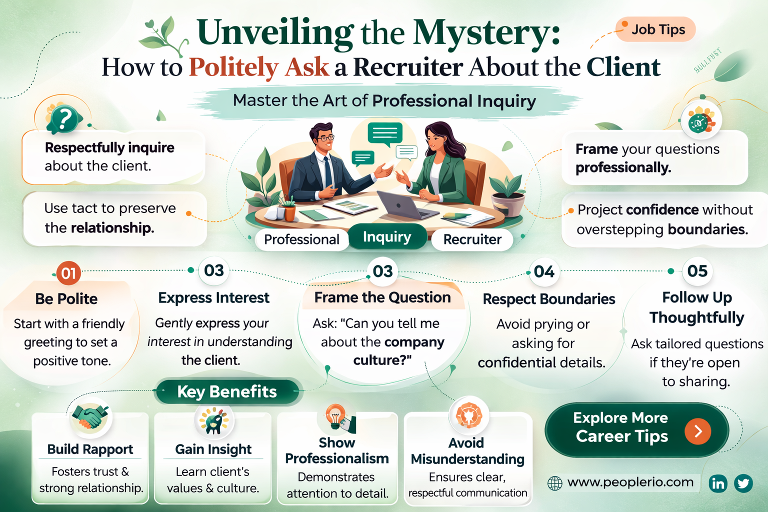 can i ask a recruiter who the client is