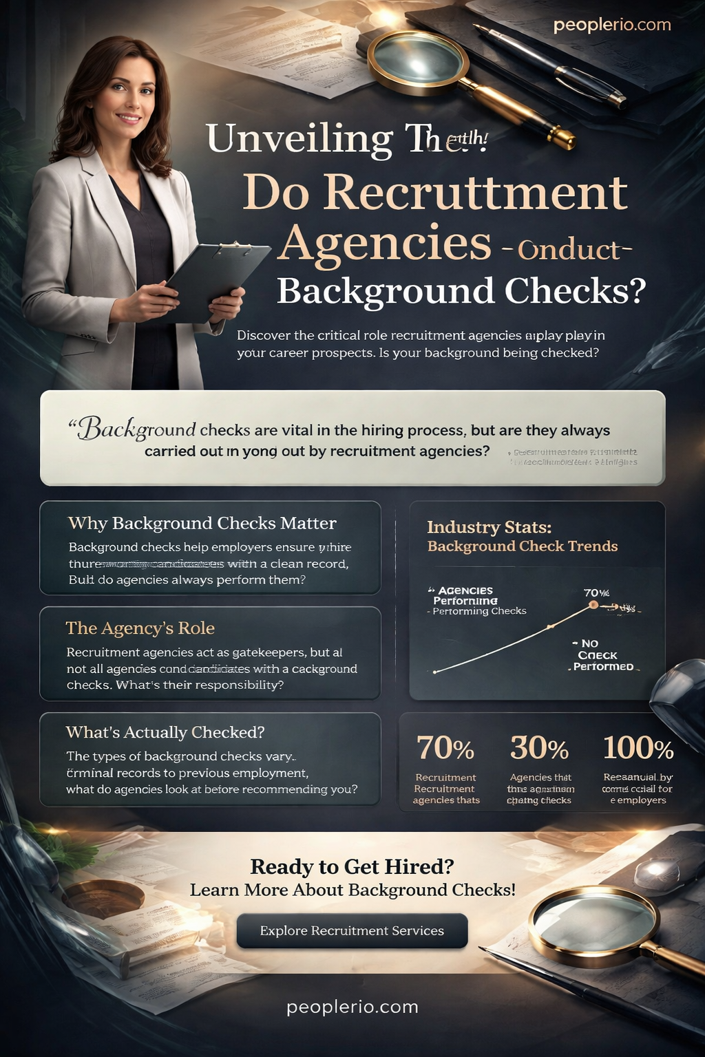 do recruitment agencies do background checks