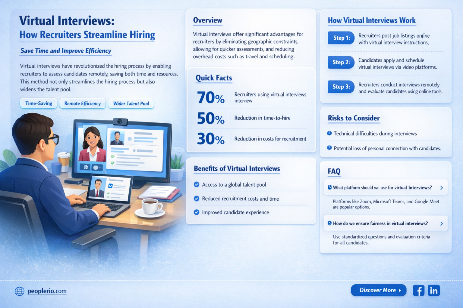 why do recruiters use virtual interviews