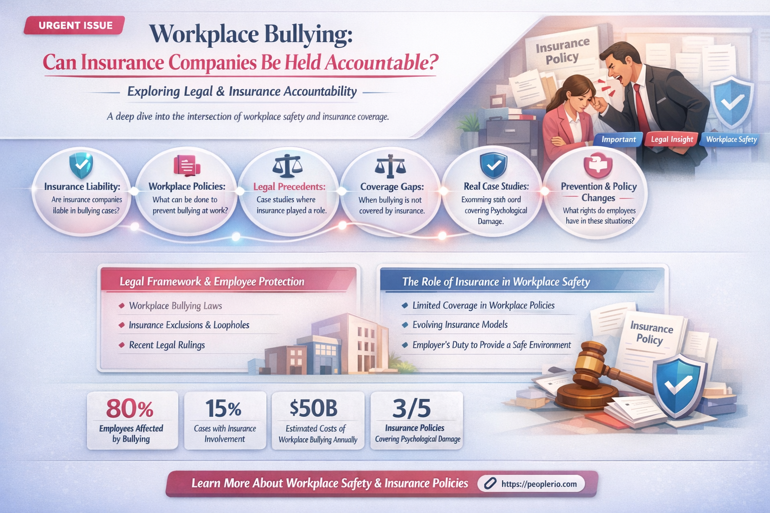 can an insurance company from workmans compensation bullying