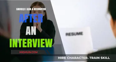 Post-Interview Etiquette: When and How to Follow Up with a Recruiter