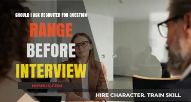Pre-Interview Prep: Should You Ask the Recruiter for Question Range?