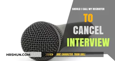 Navigating Interview Cancellations: When to Call Your Recruiter