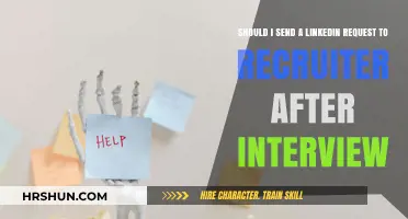 Post-Interview LinkedIn Request: A Guide for Job Seekers