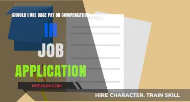Base Pay vs. Compensation: What to Include in Your Job Application
