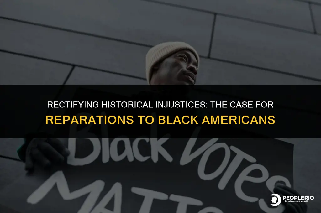 should us pay compensation to black people