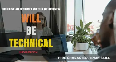Should You Ask the Recruiter About a Technical Interview?