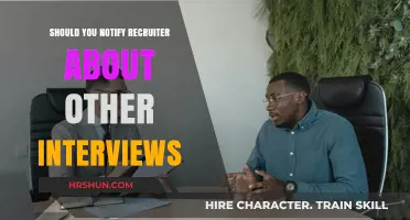 Should You Keep Recruiters Informed About Other Interviews?