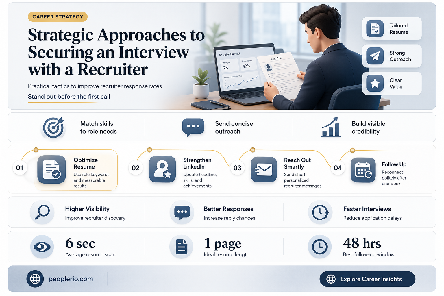 how to request a recruiter for an interview
