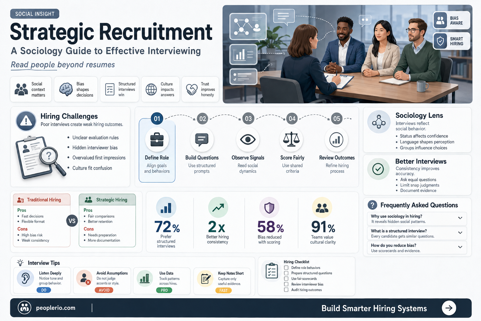 how to recruit for interviews sociology
