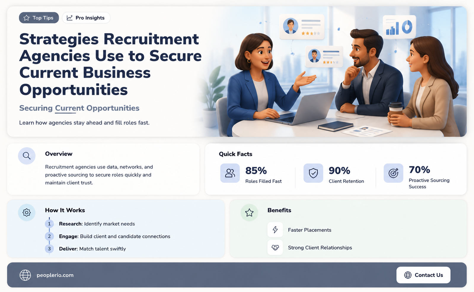 how are recruitment agencies finding current business