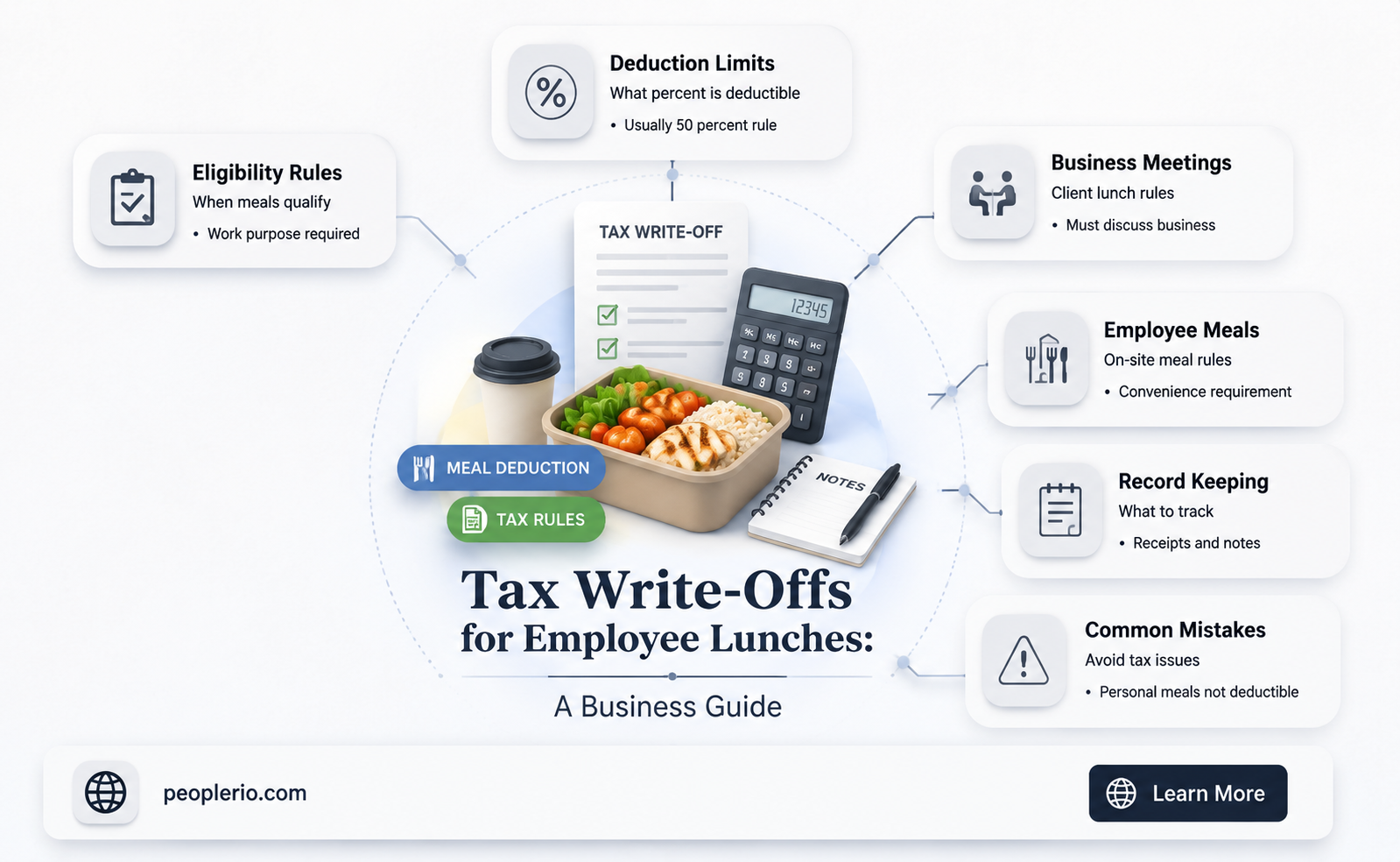 can u write off employee lunches on your buisness taxes