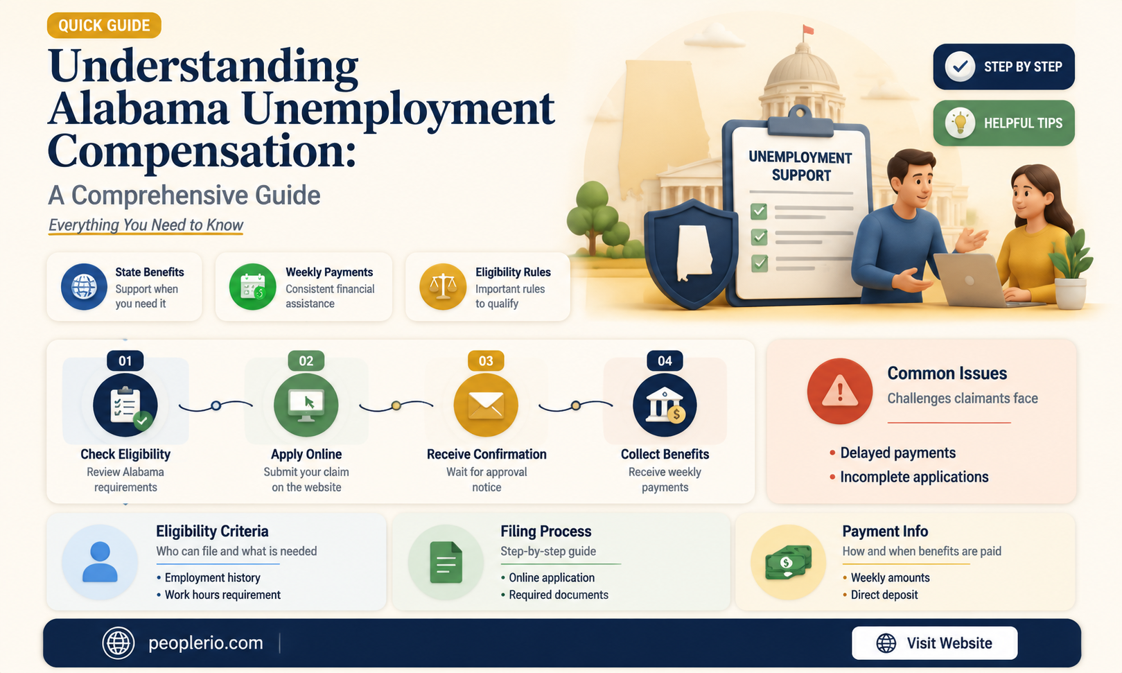 how much is alabama unemployment compensation